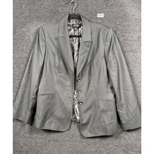 Kasper Gray Women's Blazer Jacket